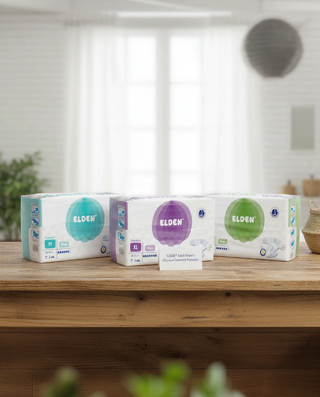 Elden Premium Adult Diapers (Pack of 30)